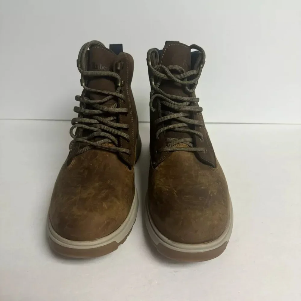 Timberland Mens Atwells Ave Waterproof Boot Brown Size 8.5 M